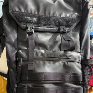 Timbuk2 Black Tactical-Style Backpack